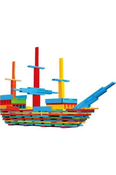 Redka Redcity Colorful Wooden Blocks RD5207 Mind, Intelligence and Strategy Game, Box Game