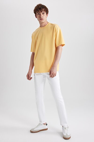 DeFacto Carlo Skinny Fit Extra Slim Fit Normal Waist Extra Narrow Leg Jean Trousers