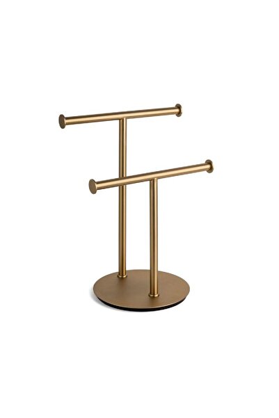 System Bathroom Accesories Hareketli Havluluk Gold Branch Renk 370X264X270 Mm