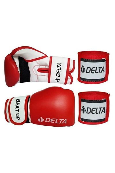 Delta Beat Up Dura-strong Boxing Glove Boxing Hand Bandage Set
