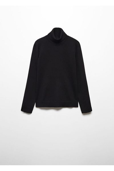 MANGO Kids Black Sweater for Kids