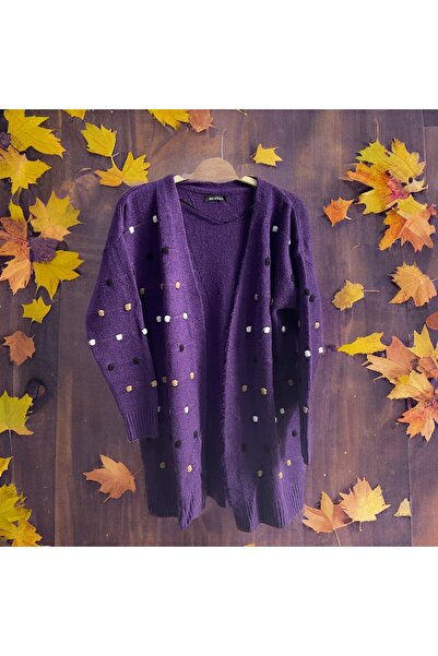 MOZILLA Yumuşacık ponpon detaylı kışlık spor hırka