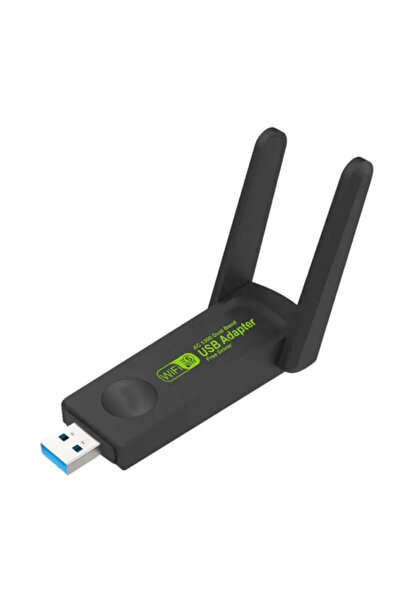 XİRA LOBO Sinyal Güçlendirici Kablosuz Usb Antenli Dongle 1300mbps Wifi Adaptörü Dual Band 2.4g/5ghz