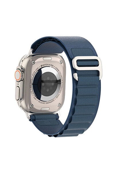 Techmaster Apple Watch 4 5 6 7 8 9 38mm 40mm 41mm Uyumlu Alpine Loop Kordon