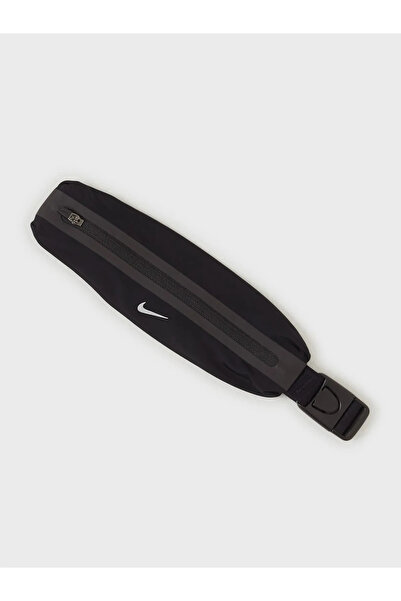 Nike Running Slim Waistpack Reflector Unisex İnce Esnek Siyah Spor Bel Çantası