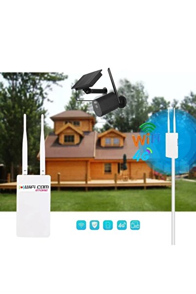 WIFICAM PLUS Sim Kartlı Dış Mekan Wifi Modem Router 12V1A Adaptör