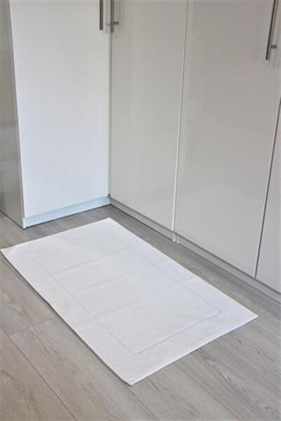DedeEvTekstil Pamuklu Yıkanabilir Tek Paspas Ebat 60x100