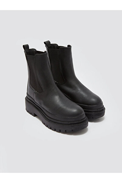 LC Waikiki Deri Görünümlü Kadın Bot