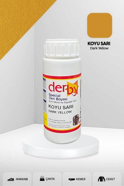 Derby Deri Eşyalar Için Örtücü Yoğun Rötuş Boyası 100 ml - Kartela Renkleri