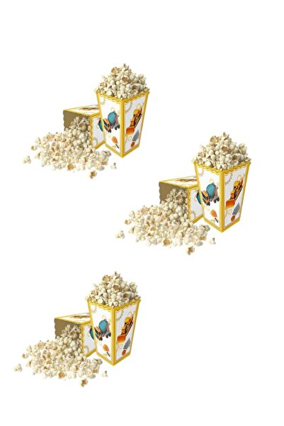 Parti Furyası صندوق ذرة بطابع البناء 3 عبوات