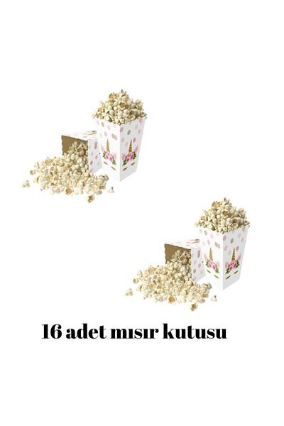 Parti Furyası Unicorn Corn Box 2 packs