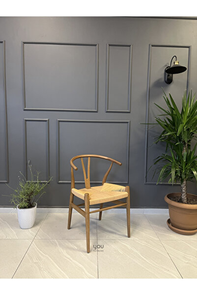 You Furnitures Sandalye - Ahşap Sandalye - Masif Yemek Odası Sandalyesi
