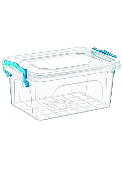 RNL04 20 Liter Rectangular Transparent Plastic Storage Box -2136