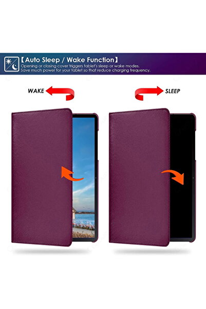 m.tk moveteck Samsung Galaxy Tab S9 Fe Plus 12.4 inch Sm-X610 Case 360 Rotating Cover Stand Tablet and Pen Set