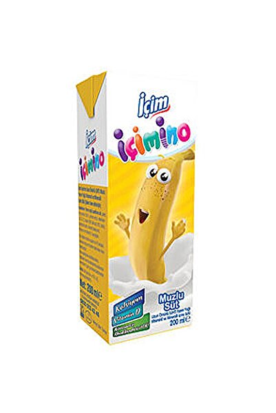 İçim Muzlu Süt 180 Ml X 27 Adet