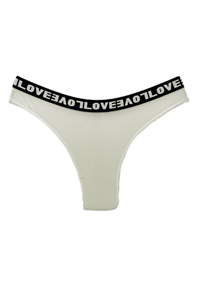 ŞahTan Love Elastic Bustier Brazil Panties Women's Sports Underwear Set