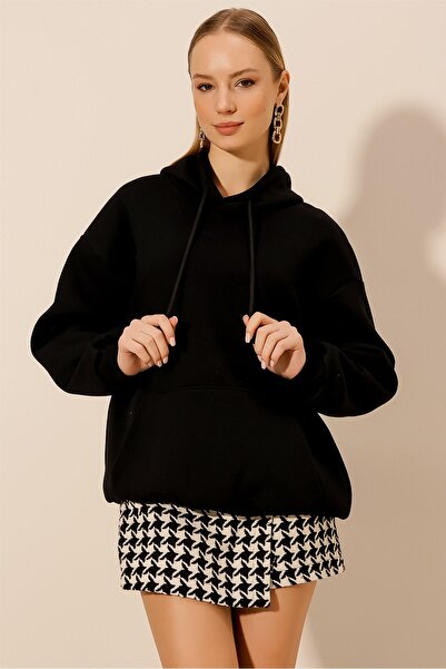 HAKKE SWEAT cu buzunar cangur cu trei fire