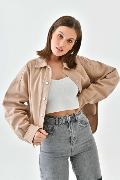 Ece Τζιν μπουφάν Oversize