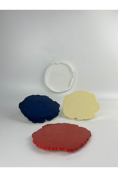 3Bros Kendin Yap Epoxy Round Engagement Tray Silicone Mold