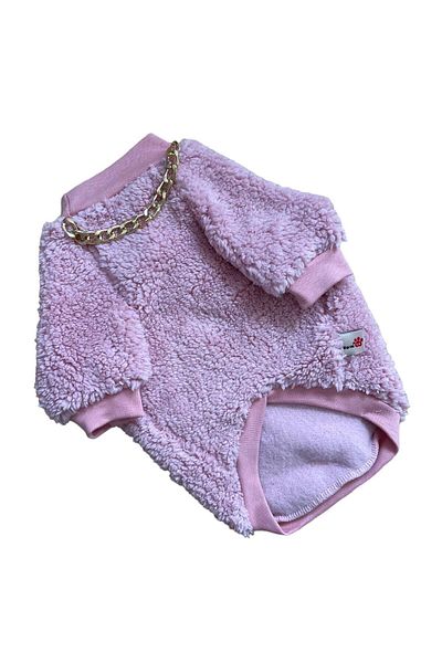 Barneystore Cat Dog Pink Plush Pendant Sweat