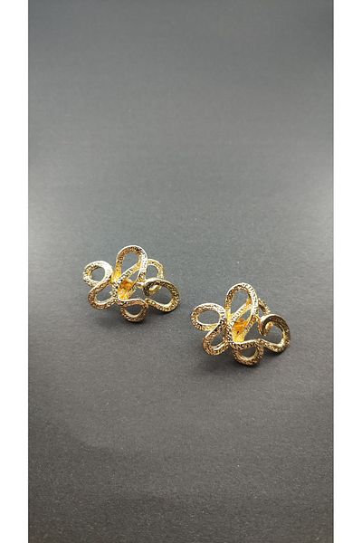 Candy Spiral Patterned Earrings