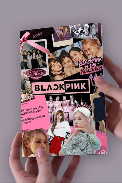 Namgo Blackpink Collage A5 Caiet necăptușit (50 de coli) Special de Anul Nou