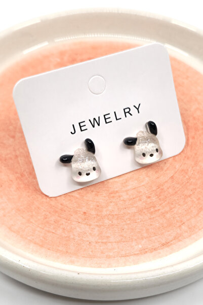 BP Tattoo Pochacco 2'li Genç ve Çocuk Küpesi