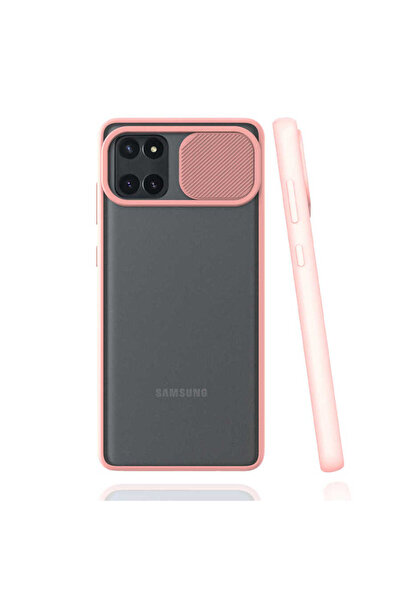 GRABONO Samsung Galaxy A81 (Note 10 Lite) Uyumlu Kılıf Kamera Kapaklı Lens Ko...