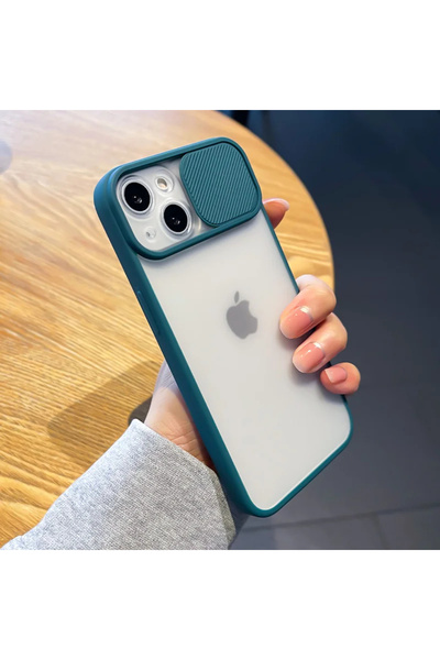GRABONO Apple iPhone 7 / 8 / se 2020 / se 2022 Uyumlu Kılıf Kamera Kapaklı Le...