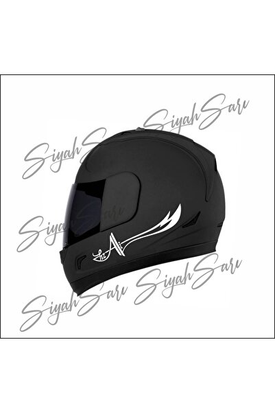 S&S HEDİYELİK EŞYA Motor Kask Sticker Hz Ali Araba Motorsiklet motor Kask Sti...