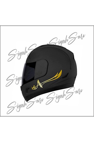 S&S HEDİYELİK EŞYA Motor Kask Sticker Hz Ali Araba Motorsiklet motor Kask Sti...