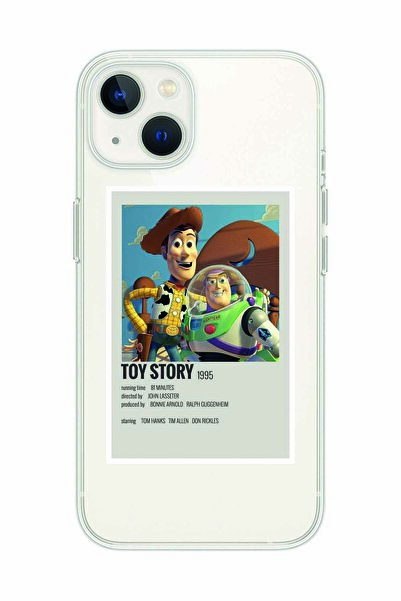 Magic Ring Iphone 13 Uyumlu Toy Story Minimalist Poster Desenli Şeffaf Telefo...