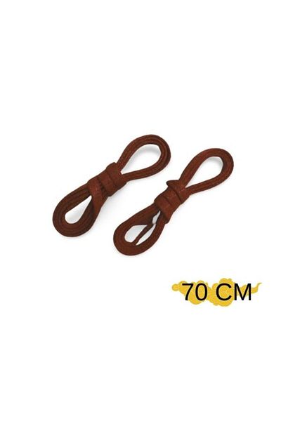 Shoes Comfort 70 Cm Flat Waxed Laces, Sports Classic Shoelace String, 1 Pair