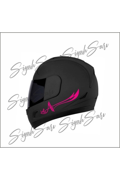 S&S HEDİYELİK EŞYA Motor Kask Sticker Hz Ali Araba Motorsiklet motor Kask Sti...