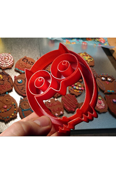 Volala قالب كوكي البومة