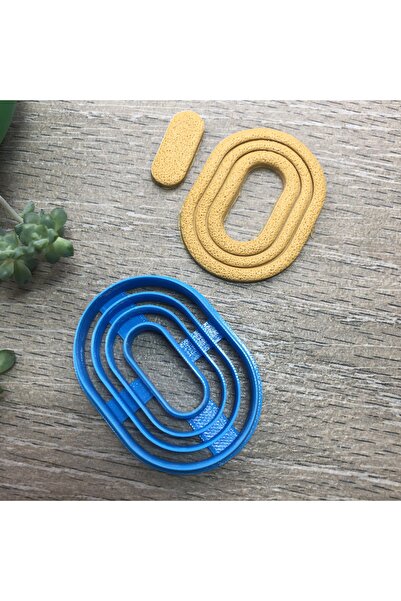 Volala قالب حلق بيضاوي