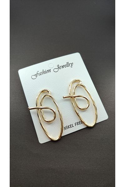 Candy Spiral Patterned Earrings
