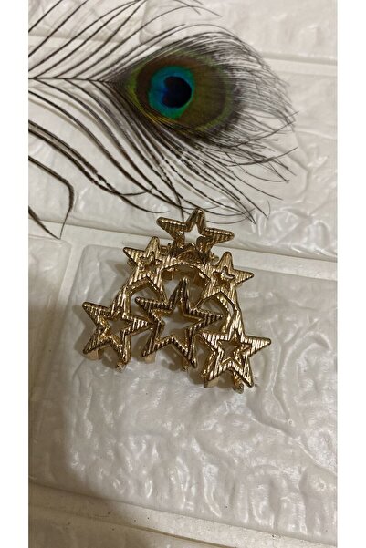 sema aksesuar Металеві зірки-затискачі - Зірка-метелик для волосся