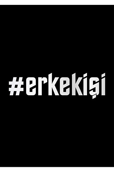 Genel Markalar Erkek İşi Sticker Cam Sticker Oto Sticker 15X5 Cm