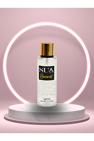 Body Mist Vücut Spreyi - Kadın Nemlendirici Parfüm Kokusu Işıltılı - Bacarat