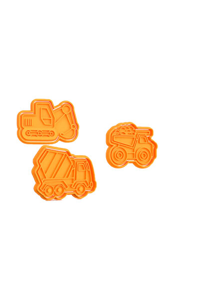 Volala مجموعة قوالب العجين لأداة البناء مكونة من 3 قطع