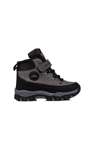 Trend Adımlar Smoked Power Non-Slip Sole Wool Trekking Children's Boots