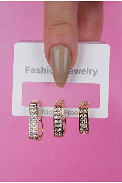 Richard Jewell ÇELİK exclusive RENK ATMAZ GARANTLİ FATURALI KÜPE