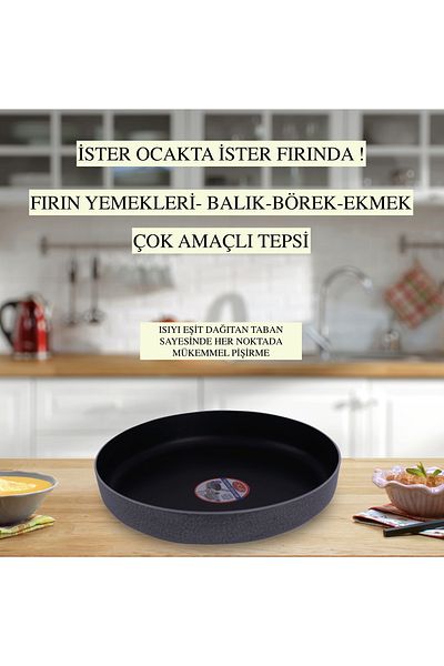 KILIÇ Teflon Tray 28cm