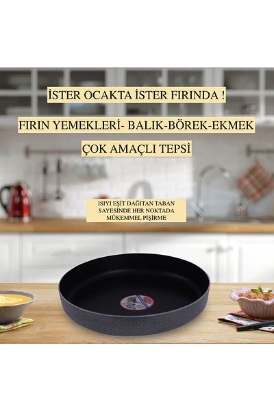 KILIÇ Teflon Tray 38cm