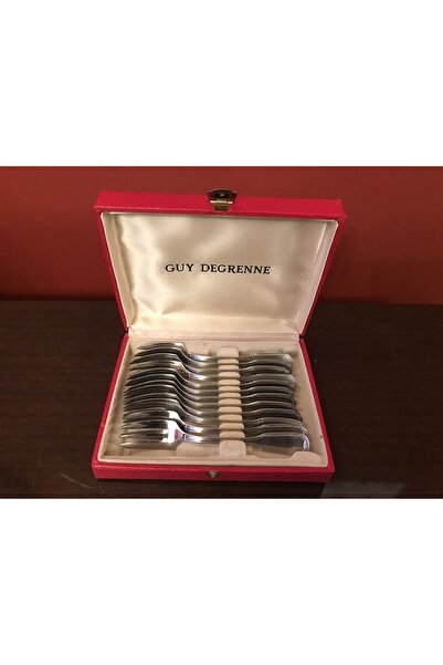 tayfuntufan antika koleksiyon fransız guy degrenne kutusunda 1960 lar pasta ç...