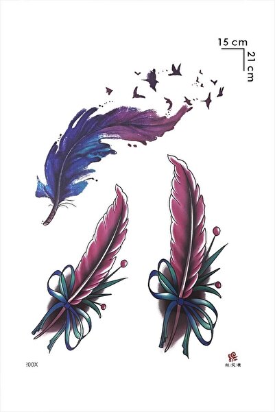 TAKIŞTIR Tüy Geçici Dövme Tattoo