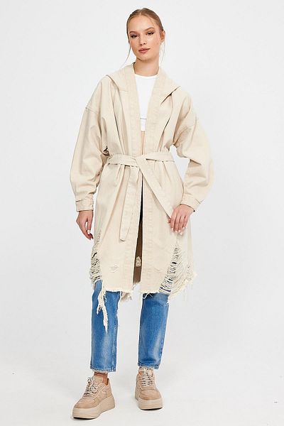 ALEXANDERGARDI COLECȚIE SPECIALĂ JACĂ LUNGĂ DE DENIM CU GAGĂ (4611)