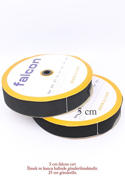 ERDAL DERİCİLİK 5 εκ. Falcon Velcro 25 μέτρα με θηλιά και γάντζο (velcro)