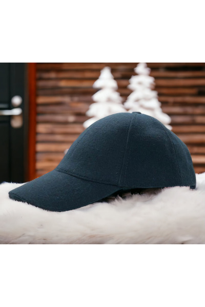 Shopiolog Унісекс Поло Зимовий кашеміровий тканинний 6-компонентний американський бейсбольний капелюх